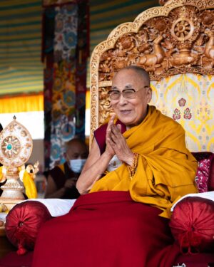 Tenzin Gyatso Instagram - Golden Jubilee cum Lamdon Yarchos Chenmo at the Lamdon Model Senior Secondary School in Leh, Ladakh, India on August 7, 2023. Photos by Tenzin Choejor/OHHDL #dalailama #lamdonschool #leh #ladakh #goldenjubilee