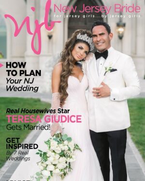 Teresa Giudice Instagram - The absolute best way to start my birthday is to finally reveal our cover for New Jersey Bride! @newjerseybride is on newsstands June 20 and  available for pre-order today, Thursday, May 18 at newjerseybride.com. Thank you to everyone who helped make this happen and helped relive our special day. Photo credit: @silentcapturephoto