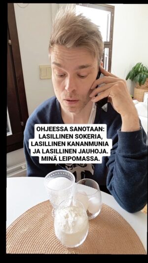 Tero Tiittanen Instagram - Onneksi Viinerikerhossa vain syödään 🍩🍰🍮🧁

#leipominen#leivonta#kakku#viineri#pulla#comedian#funnyreel#huumori#vitsi#sketsi#leivonnaiset#uuni#leipurihiiva