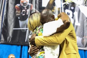 Terrell Owens Instagram - On this day 6 years ago, I DID IT MY WAY. 
The @profootballhof screwed me over not ONCE but TWICE but as my grandmama used to say, they can’t stop what God has in store for you. 
So thankful for ALL the 3500  people that traveled near and from afar to @utchattanooga to celebrate this day of immortality in the football world as I became HALL OF FAMER #317.
Thanks to my family, close friends and coaches whom I shared this special day. 
#halloffame #noregrets #chattanooga #HOF18 #AlexCity #UTC