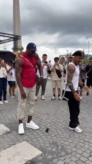 Terry Crews Instagram - #AGT fam run in at @nbcolympics! Great to see you @bboysamuka!