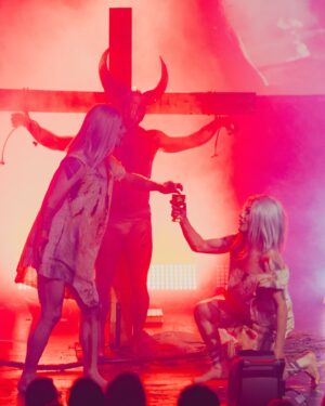 The Boulet Brothers Instagram - BTS from the tour! The Boston show is tonight, and then we’re on to Philadelphia. We are so proud of this cast, they are annihilating the stage every night from coast to coast. Thanks for joining us, ugli3s! (Photos by the wonderfully talented @gabrielthequeen )
