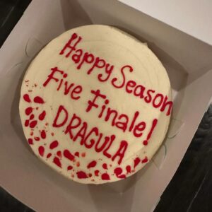 The Boulet Brothers Instagram - We’re just coming out of the crypt after a little post finale break, and we wanted to take a minute to thank all of our fans at home for watching The Boulet Brothers’ Dragula Season 5 and making it the most watched season yet! The show would be nothing without you, and we sincerely appreciate your passion and support. We also want to give special thanks to our own viewing party pals who cheered, hissed, and watched with us every week (who were also incredible moral support along the way and even bought us a cake, thanks guys) @leah.kilpatrick @flanaganfilm @dastmalchian @katesiegelofficial @evelynleigh @bryanfullergram . Lastly a huge thank you to our execs at Shudder for always believing in us and for the continued opportunity to make magic together - there is so much more to come. Now - back to work! 🦇🦇