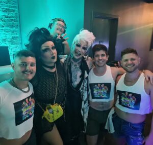 The Princess Instagram - Thank you  to everyone who came out to Fangirl last night 🤟🎸
See yall next month....Swifties!
.
Thanks Coop for the shirts 👕💙