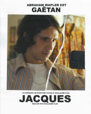 Théo Augier Instagram - « JACQUES » du grand @guillaume_plas projeté jeudi 27 juin à 19h à l’UGC Mairie D’Issy. Venez ! 

Réalisation : @guillaume_plas
Scénario : Dorothée Chiara & @guillaume_plas
Casting : @abrahamwapler , @marckenrii , @theo.augierbonaventure , @margauxlenot , @tasnim.jamlaoui , @guillaume.sb , @igor.kovalsky & Wanda Efremov
Directeurs de production : @manuelleben & @julienaveque 
1er Assistant Réalisateur : @julesthin
2nd Assistant Réalisateur : @nielsschroder
Scripte : @annaigmrvn 
Directeur de la Photographie : @faridkarioty
Cadreuse Caméra B : @diane.plas 
1ers Assistants Opérateurs Caméra A : @mathiasgodron & @yannis_vi
1er Assistant Opérateur Caméra B : @di_urbini
2nde Assistante Opérateur Caméra A : @lolaloubet
2nds Assistants Opérateurs Caméra B : charlo_pat & Christelle Ferreira 
Chef Électricien : @justinrouxel 
Électriciens : Timothée Girard & Swann Mercier
Chef Opérateur du Son : @lbrg_cesar 
Stagiaires Assistants Son : @zacmouillon & Félix Molto
Régisseurs généraux : @julienaveque & @manuelleben
Régisseur adjoint : @melvinmarty_
Renfort Régie : @felicie_robert
Cheffe Décoratrice : @shdrz_
Cheffes Costumières : @anaelle.misman & @lmthx
Chefs Maquilleurs : @elorabrechtpro & @maximilano_bellik
Photographe Plateau : @motokinakatani
Vidéaste Plateau : @gregoiremthx
Monteuse Image : lauraparade
Étalonnage : @florianpare
Mixeur Son : Lou Touchard
Assistant Mixeur Son : Gaspard Laloum
Sous-titres Anglais : @francescariccardi 
Compositeur Musique Originale : @milton_music_
Musiques : @later_music
Lieu de Tournage : @ledejeunersur 
Production déléguée : @sourireproductions
Producteurs : @manuelleben , @julienaveque & @victor.herault
Stagiaire de Production : @nielsschroder