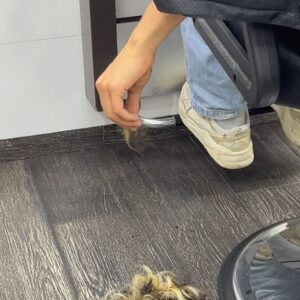 Théo Augier Instagram - bye bye blondie 💇