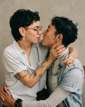 Theo Germaine Instagram - Sharing this really beautiful photo set of Vico and Jack by A Klass, because it made me tear up with a little happiness.  I love to see this joy. 😍 

Repost from @transnormativity
•
Jack & Vico — taken on 35mm film
—
Thank you sweet angels for always being so open, fun and absolutely stunning. One of my favorite afternoons