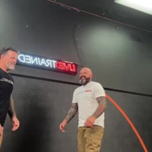 Thiago Alves Instagram - Flow drills for our @livetrained session today 

Thank you to @kingmofh @thiagoalvesatt for their help and support of this chance to get more @c4cpjj programming out to officers. 

This was such a weird and fun learning experience. 

My Upcoming courses : 
💥 

For more info on LEO Based Combatives with C4C courses, contact Chad Lyman @c4c_operator @c4cpjj directly. 

For more info on Invictus seminars, contact @bjj_cop or @thearikay directly or through @invictusleo_official 👊🏼🤙🏼