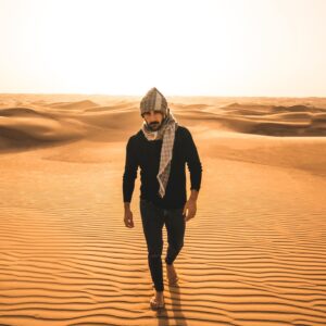 Thibaut Morgado Da Costa Instagram - I discover new places on this earth & i find new parts of my soul there too 📸 : @alexipav .
.
.
#dubai #desert #travel #sunday #holidays #gucci #lifestyle