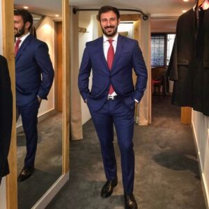 Thibaut Morgado Da Costa Instagram - 🚹💭#arnys #berluti #monday #paris #france #suit #shoes #bleu #richissitudes