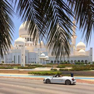 Thibaut Morgado Da Costa Instagram - Beautiful day in Abu Dhabi mosque 🕌