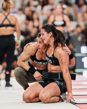Tia-Clair Toomey Instagram - Friday, 1:49pm: The top heat of women compete in a solemn Dickies Arena, the music nearly muted as a sign of respect. @TiaClair1’s 🇦🇺 stoic reaction to her Event 2 win emphasizes the point: This is not a party. It’s a memorial. 

Asked why she chose to continue competing in the wake of yesterday’s tragedy, Tia tells @MikegArsenault: “I thought about what I would want if I was in that situation. And I would want people to compete.” When the crowd rumbles its approval, Tia gazes up at them, gratitude and despair etched on her face. To the athletes competing today, the support of the crowd means everything. For Rookie @GracieWaltonn_ 🇦🇺, it feels like permission to go hard, to enjoy the sport she loves so much. 

“I hope that everyone out there knows that we really appreciate the cheering,“ Tia says. “That’s what we really need. CrossFit is built on community.”

✍🏽: @christinedca 
📷: @emomphoto