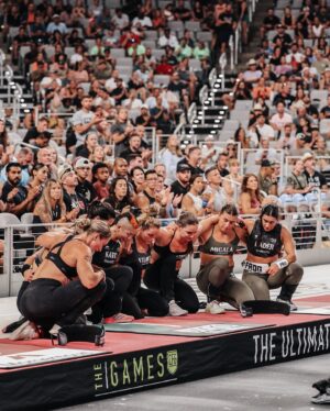 Tia-Clair Toomey Instagram - Friday, 1:49pm: The top heat of women compete in a solemn Dickies Arena, the music nearly muted as a sign of respect. @TiaClair1’s 🇦🇺 stoic reaction to her Event 2 win emphasizes the point: This is not a party. It’s a memorial. 

Asked why she chose to continue competing in the wake of yesterday’s tragedy, Tia tells @MikegArsenault: “I thought about what I would want if I was in that situation. And I would want people to compete.” When the crowd rumbles its approval, Tia gazes up at them, gratitude and despair etched on her face. To the athletes competing today, the support of the crowd means everything. For Rookie @GracieWaltonn_ 🇦🇺, it feels like permission to go hard, to enjoy the sport she loves so much. 

“I hope that everyone out there knows that we really appreciate the cheering,“ Tia says. “That’s what we really need. CrossFit is built on community.”

✍🏽: @christinedca 
📷: @emomphoto