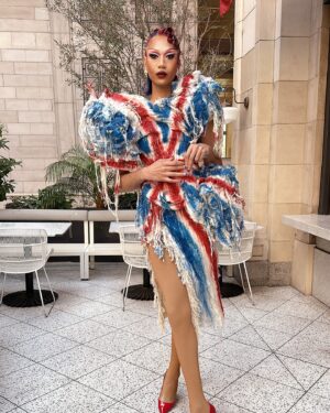 Tia Kofi Instagram - That’s so LA 🕶️
Day One of @rupaulsdragcon LA 2024 was gorgeous!
.
.
.
Wearing @malonfashion 
Hair @mzhairwayz 
#DragCon #DragRace #DragRaceUK