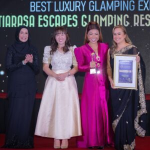 Tiara Jacquelina Instagram - We are thrilled to announce that Tiarasa Escapes has been awarded Best Luxury Glamping Experience by the Tourism Industry Awards! 🏆 

This achievement wouldn’t be possible without our amazing guests, steadfast supporters, and our dedicated team of rangers led by our GM, Zaiton Fuad. Your unwavering support and commitment drive us to excellence. 

Thank you for making Tiarasa Escapes extraordinary, and here’s to creating more unforgettable moments together! 🌟

#TiarasaEscapes #JandaBaik #EnfinitiMakesMagic #Cuticutimalaysia #Staycation #MalaysiaTrulyAsia #TourismIndustryAwards