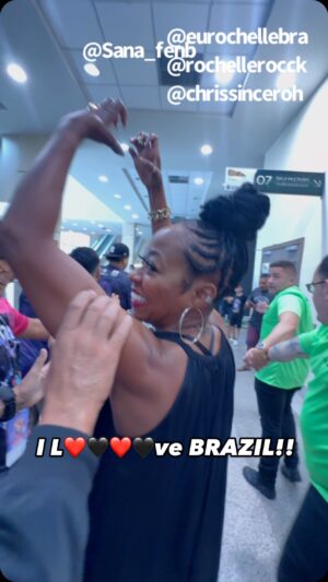Tichina Arnold Instagram - I’m on cloud 9 with all the love from my Brazilian family!! Wow. Just wow…
