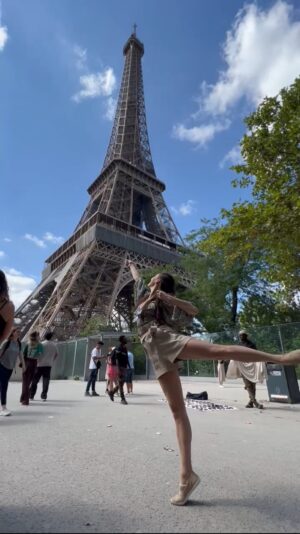 Tiler Peck Instagram - In honor of the closing ceremony today, here are some things that should be an Olympic sport - ballet edition!

What sport did you enjoy watching the most?

#Olympics #Ballet #Olympics2024  #ParisOlympics #Sports #Athlete #PointeShoes #ballerina #paris #reels #trending