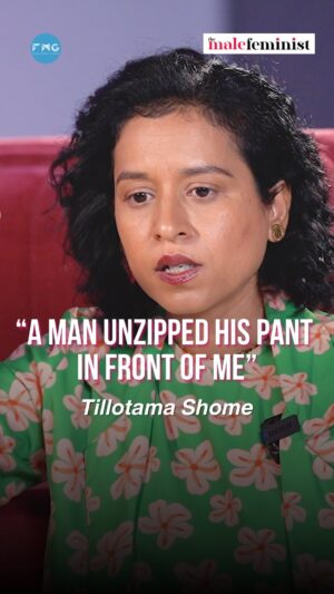 Tillotama Shome Instagram - Not all men, but somehow always a man? 
Watch The Male Feminist ft. @tillotamashome exclusively on our YouTube channel. 

@thestorytellerindia outfit courtesy: @masalasoda.co.in 

(Tillotama Shome, CA Topper, Tribhuvan Mishra CA Topper, Delhi, Delhi women, women’s safety)
#TheMaleFeminist #Hauterrfly