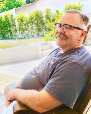 Tim Hooper Instagram - Practicin’ for retirement (the second one). And our pool’s almost ready for the summer! 🏊🏻‍♂️ ☀️ 👀 😝