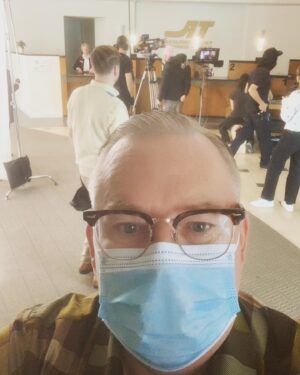 Tim Hooper Instagram - On set all day.