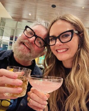 Timothy Omundson Instagram - #SecondLookSaturday  Back to the last time @magslawslawson  and I had our traditional  post  @thepsychologistsarein  Live show  cocktails in , Oklahoma City @galaxyconoklahomacity  Who is coming to see us , next month. @galaxyconsanjose ⁉️ it’s  the second to last live show of  our #PsychPodTour24  and we will be joined on stage by a very special guest, our dear friend, @nelsonkirsten 🎉 some tickets are still available but they are going fast so GET. ON. THEM.