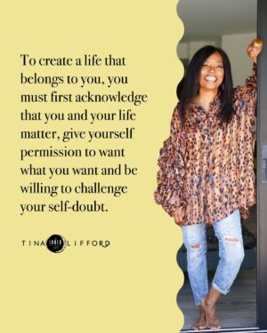 Tina Lifford Instagram - There's a 1 in 400 trillion chance of being born a human. Those are incredible odds, and you are here. That means you matter, and you are worthy. Why not give yourself a chance to live the life that is meant for you?⁠
⁠
Give yourself permission to go after what you truly want. Shake off those doubts, embrace your ambitions, and start building a life that feels authentically yours. 💫⁠
⁠
Leave 'NEWSLETTER' in the comments below to join my mailing list.⁠
⁠
⁠
⁠
⁠
⁠
⁠
#tinalifford #theinnerfitnessproject #tinathoughts #innerfitness #journeytoself #explorepage