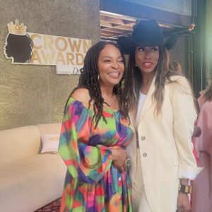 Tina Lifford Instagram - #CrownLove is resilient and empowered. 💚👑💚

An amazingly inspiring afternoon yesterday at the Crown Awards celebrating the extraordinary strength, grace, and perseverance of notable Black women whose talents and leadership help advance the legacy of Black beauty and brilliance. 

An afternoon in support of the #CrownAct which seeks to end race-based hair discrimination in the workplace and in schools. Each honoree spoke to the importance of Self-acceptance, the need for spaces where one feels free to show up authentically, and the power of community and action. 

I left the celebration feeling hopeful and motivated, both thriving Self energies that charge and drive me. 

As we approach Crown Day on July 3rd you can join this powerful movement. There’s a link in my bio to learn more and to sign a petition to make it illegal to discriminate against a person in the workplace, schools, and/or pools because of their natural or protective hairstyle. Our collective voices have so much power. 

#SelfEmpowerment #CrownAwards #Dove #CrownDay2024 #JoinTheMovement