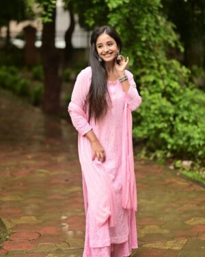 Tina Philip Instagram - ✨

Wearing: @lucknow_i_chikan 
Clicked by: @richerd_by_heart
