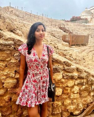 Tiya Sircar Instagram - Cádiz is said to be Europe's oldest continuously inhabited city. 3,000 years young! Founded by the Phoenicians, inhabited later by the Romans, then Moors, then Spaniards, it’s a beautiful, ancient, vibrant city full of gorgeous architecture, stunning ocean views, and insanely delicious food (and wine and beer and sherry and…🤌🏽). If you’re anywhere near Andalusia, COME HERE. She’s a beaut! 🇪🇸🦐🍷🌊🦑🌴