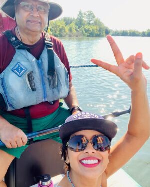 Tiya Sircar Instagram - I’ve talked to him multiple times today but just realized my dear ol’ dad’s birthday is nearly over & I almost forgot to post. Just wanna wish the best dad around a very happy birthday. They don’t make ‘em like this anymore, y’all: intelligent, dutiful, doting, dependable, and funny to boot! Dude’s got JOKES. I’m one lucky kid to have a dad who has spent so many years taking such good care of all his Sircar ladies (we’re up to 4 now 👵🏽👩🏽👩🏽👧🏽). No small feat, believe you me! And he does it with a smile on his face…most of the time. 😂 Happy birthday, Daddy! Here’s to many more! 🥳💖