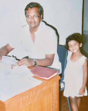 Tiya Sircar Instagram - I’ve talked to him multiple times today but just realized my dear ol’ dad’s birthday is nearly over & I almost forgot to post. Just wanna wish the best dad around a very happy birthday. They don’t make ‘em like this anymore, y’all: intelligent, dutiful, doting, dependable, and funny to boot! Dude’s got JOKES. I’m one lucky kid to have a dad who has spent so many years taking such good care of all his Sircar ladies (we’re up to 4 now 👵🏽👩🏽👩🏽👧🏽). No small feat, believe you me! And he does it with a smile on his face…most of the time. 😂 Happy birthday, Daddy! Here’s to many more! 🥳💖