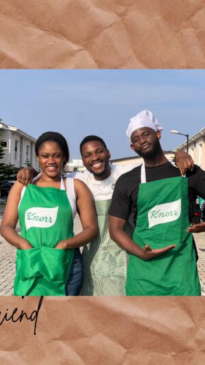 Tobi Bakre Instagram - Please Epp use settle this flight. Who is the smartest?!!!! 

See how sweet food threaten our bonds o