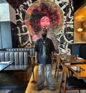 Tobias Dorzon Instagram - Mama’s Boy 
•
@1123_thehunchoexperience soft opening reservations are now open Thursday & Friday 4-10pm Saturday & Sunday 10am-5pm. Booking link in my bio. 
•
Another @amelialknox creation 🎨 
•
#ChefTobias #huncho