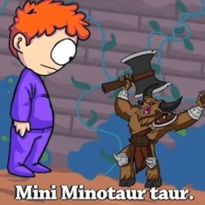 Toby Turner Instagram - THE MINI MINOTAUR SONG