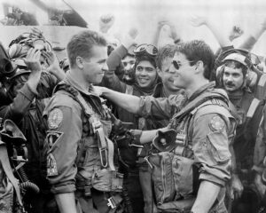 Tom Cruise Instagram - It’s incredible to look back on the thirty-eight years of Top Gun. To the fans who have been with us since the start, there wouldn’t be a Top Gun Day without you.