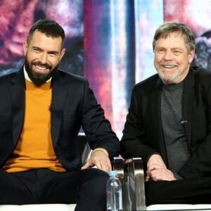 Tom Cullen Instagram - I used to wake up two hours before school just to watch #StarWars over and over. I watched it so much that I wore out the VHS and had to beg my parents to buy me a new copy. Getting to work with @hamillhimself was magic. Being able to call him a friend is just surreal!