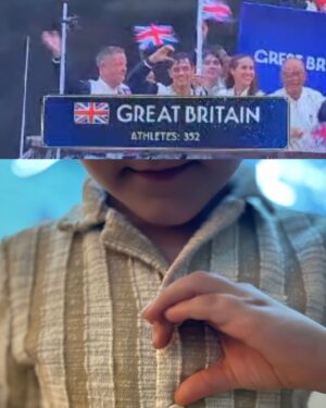 Tom Daley Instagram - 🇬🇧 TEAM GB FLAGBEARER 🇬🇧
•
•
Such an honour to be carrying the flag at the opening ceremony for Team GB with @helenglovergb ❤️🇬🇧 I made a little heart hand signal for my boys watching on TV! I am so excited to have them here to share this experience with me for my 5th games! Even if it was a little wet 💦 ☔️ #Olympics #Paris2024
