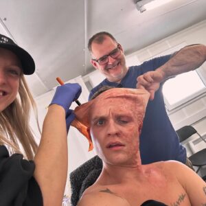 Tom Glynn-Carney Instagram - took me ages to work out how to post this. Scroll for when I began trying…

clever people who should be thanked:

#HannahEccleston
@waldomason 
@amandaknightmonger 
@rosalia_culora
@island_makeup_studio 
@heather__mcmullen 
@emmafaulkes 
and many more.