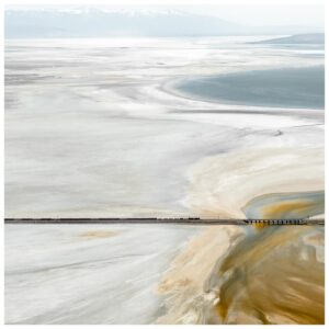 Tom Hegen Instagram - The Salt Series III, Great Salt Lake, United States, 2021.
