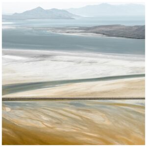 Tom Hegen Instagram - The Salt Series III, Great Salt Lake, United States, 2021.