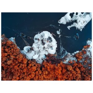 Tom Hegen Instagram - Today, I am releasing the second part of THE GOLD MINING SERIES and in a completely new approach!

Last year, I travelled to Borneo to document the effects of illegal gold mining on the environment of this fragile ecosystem. For that project, I used color infrared photography to capture an extended range of wavelengths that clearly separates vegetation from other elements. 

In that way, the images reveal the impact of the mining operations in contrast to natural elements.