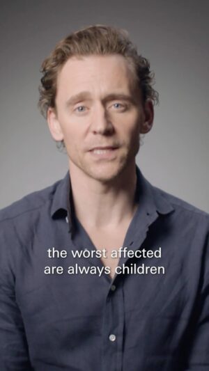 Tom Hiddleston Instagram - In 2024, over 47 million children around the world are expected to need our support in the wake of emergencies. When disaster strikes, UNICEF is there. 
 
UNICEF UK Ambassador Tom Hiddleston introduces some of the children directly affected. 
 
By supporting Soccer Aid for UNICEF, you’re helping to support children around the world who have been caught up in conflict and could provide them with a safe place to play. 
 
If you can, please donate via the link in our bio, no matter the amount, every donation makes the world of difference. 
 
 #SoccerAid