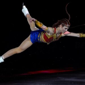 Tom Holkenborg Instagram - Wow!! Wonder Woman on Ice!! Anyone else catch @avtrusova skating to the WW theme at the Olympics? Great performance, worthy of the mighty women of Themyscira. Cool to see #ZSJL on the Olympic stage!