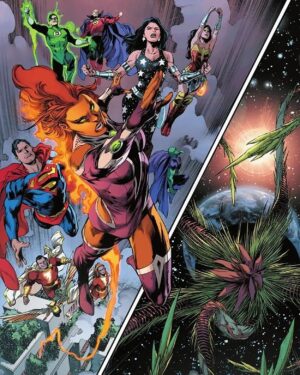 Tom Taylor Instagram - EVERYTHING has been leading to this, @dcofficial fans.
TITANS: BEAST WORLD 1 is out today!
With the brilliant @ivanreisart, Danny Miki, @comicbrad, @ms_brittanyjean, Chris Rosa, @OldTimeyPaul and Wes Abbott.
The first ever Titans event starts now!
#TitansBeastWorld #DCComics #Comics #Titans #Nightwing #Starfire #BeastBoy #Raven #Cyborg #Flash #DonnaTroy