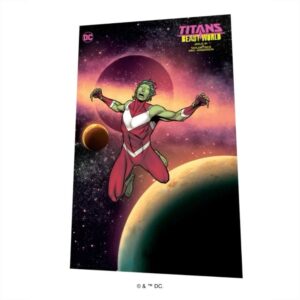 Tom Taylor Instagram - TITANS: BEAST WORLD by @tomtaylormade and @ivanreisart is the next evolution of #DawnofDC—as seen in @claytonhenry_artist and mmaiolo’s lenticular covers for the first three issues! The transformative three-month event starts 11/28.