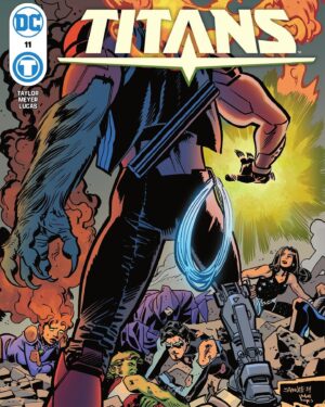 Tom Taylor Instagram - Titans #11 is out today! 
Don’t miss the debut of Vanadia and the rise of the Dark-Winged Queen! 
#Nightwing #Cyborg #Raven #BeastBoy #starfire #donnatroy #dccomics #dc