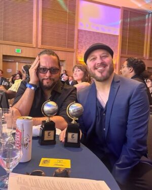 Tom Taylor Instagram - We won an Eisner! 
So damn proud of our whole Nightwing team. 
@adrianolucascolor and @wabbott507 have made magic for years on this book. 
@jesschillin_likeavillain and @j.berbae are two of the best in the business. 
I will miss making this book with @bruno_redondo_f so much. 
Thank you to the judges, to everyone who voted for us and to all of our readers.