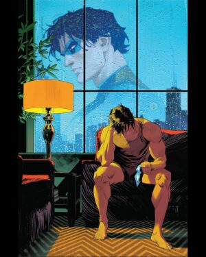 Tom Taylor Instagram - Nightwing #115. Fallen Grayson Part 2. 
Stunning variant cover by @dan_mora_c. 
#Nightwing #DickGrayson #Heartless #DCComics #Comics