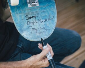 Tony Hawk Instagram - Thanks to @snoopdogg & @dbook for bringing the hype to men’s skatepark finals yesterday. And to @lavenueofficiel for hosting our misfit crew in celebration. Images by @atibaphoto, shiny silver medallion by @tomschaar 🛹🥈🍾