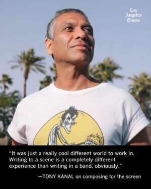Tony Kanal Instagram - Tony Kanal is best known for his work in No Doubt, but a guest spot performing at the Hollywood Bowl with Danny Elfman led Kanal to the next phase of his career: composing for the screen.

His first solo score was for the second season of the Hulu comedy series “Single Drunk Female.”

The bassist, who co-wrote some of No Doubt’s biggest hits, including “Spiderwebs,” “Ex-Girlfriend,” “Hella Good” and “Hey Baby,” talked about what led up to the band’s Coachella reunion.

Read more about Kanal’s career and the upcoming performance with his other band, Dreamcar, at @latimes_entertainment’s link in bio.

📸: @dania_maxwell, @therealchristinahouse